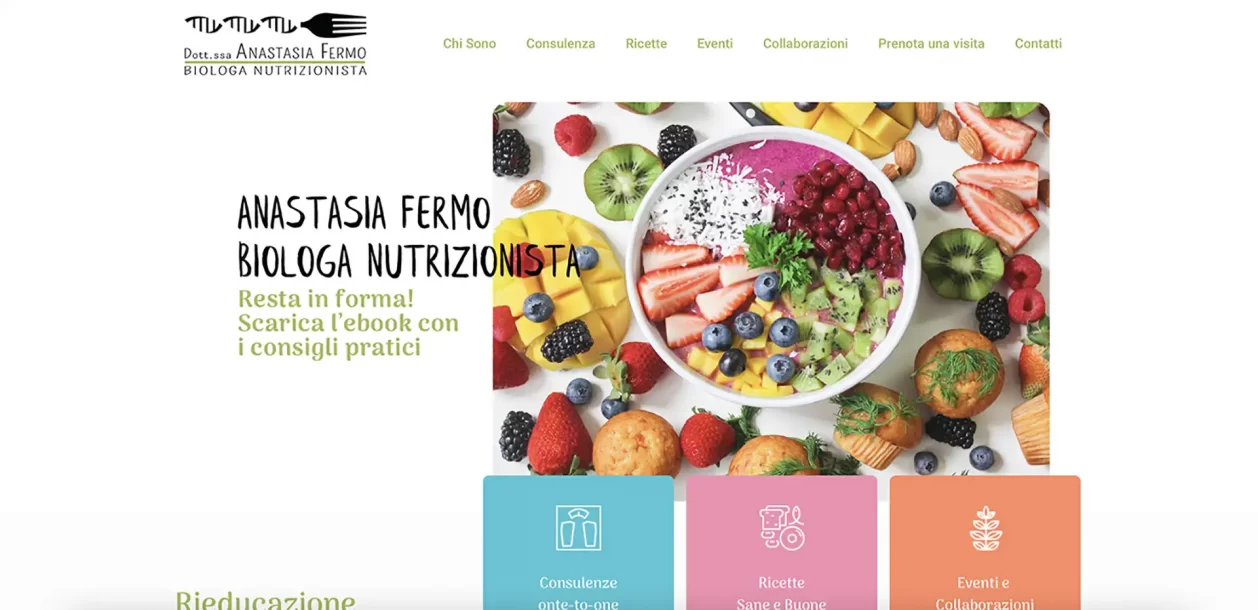 Anastasia Fermo Nutrizionista