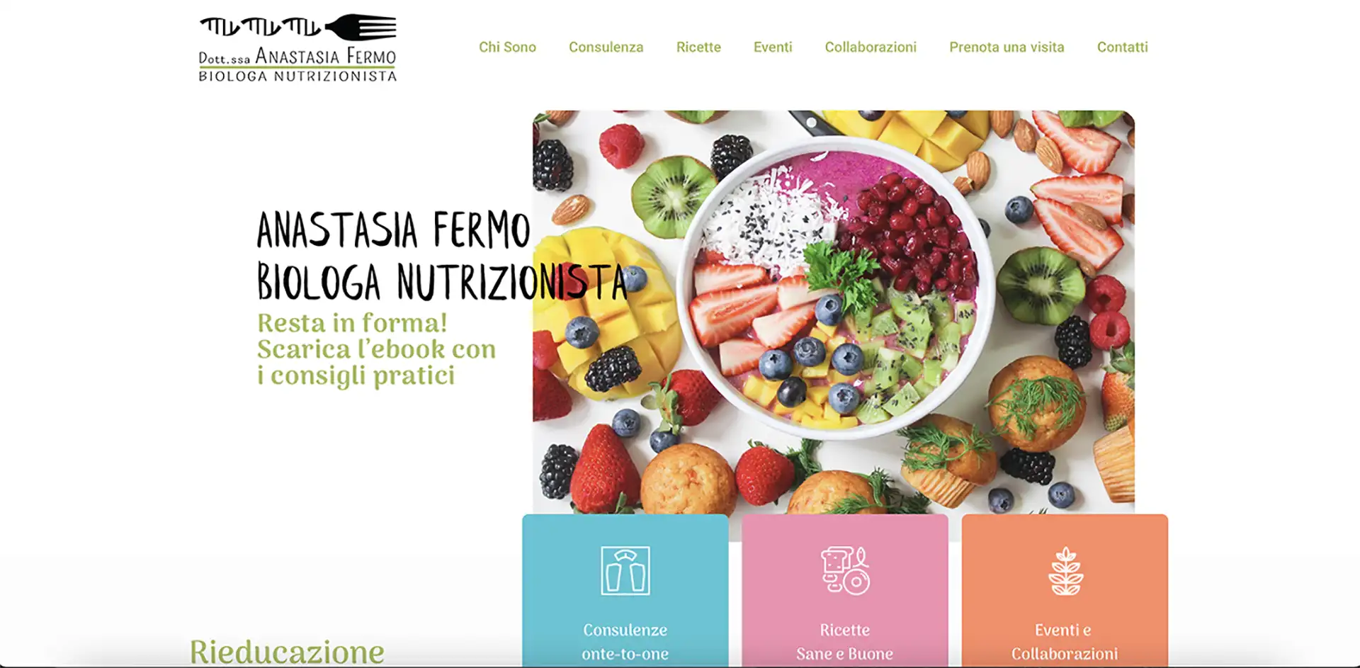 Anastasia Fermo Nutrizionista
